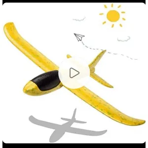 Airplane Toy Throwing Foam Plane Flying Aircra