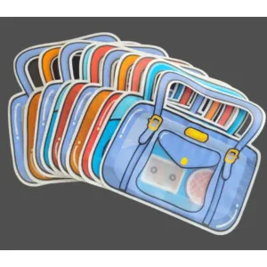  (12 pcs) Portable Ziploc Hand Bag Gift Bag Hand ,Gifts & Return Gifts


