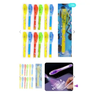 2022-4 (12Pcs) invisible pen

