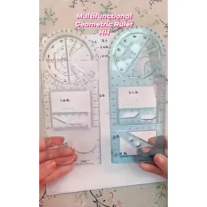  Multifunction Geometric Ruler (1pc)