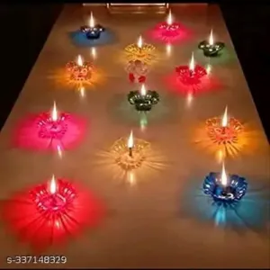3D oil lump diya. ( pack of 12)