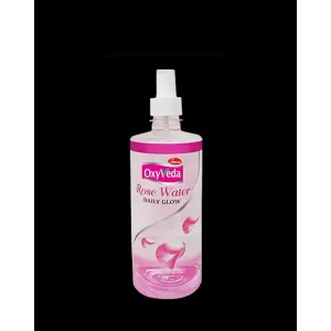 10073 Oxyveda Rose Water – Refreshing, For Glowing Skin, 100 ml

