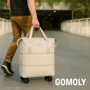 Folding wheel bag 