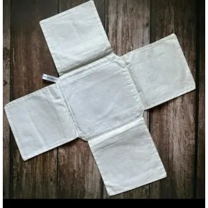 11042 Pure Cotton Hygienic Roti Clothes Wrap, Chapati Cover, Sandwich Wrap Cloth 