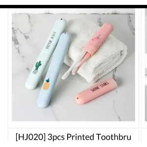 Toothbrush case 3p 