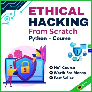 $16 - $18 ✅ Ethical Hacking From Scratch Python – Course

