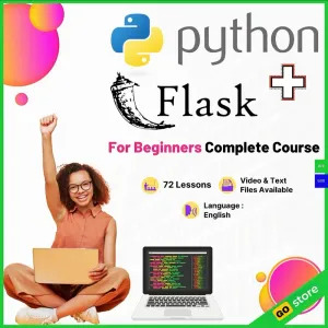 $11 - $12 ✅ Python And Flask Framework For Beginners Complete Course


