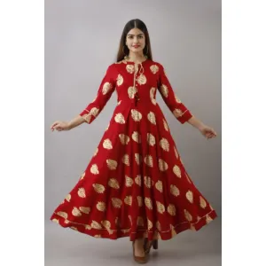 3SIX5 Women Printed Flared Kurta

Size: M, L, XL, XXL, 3XL, 4XL

Fabric: Cambric

Occasion
