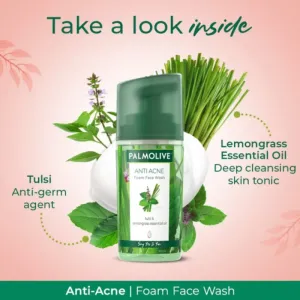 Palmolive Anti Acne Purifying Foam Facewash (100ml) Face Wash

For Women

Foam Based

For 