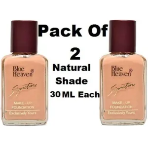 Foundation

Pack Of :2

Brand :BLUE HEAVEN

Model Name :BLUE HEAVEN .SIGNATURE FOUNDATION 