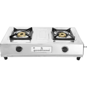 GOOD FLAME 2BURNER STELO ISI QUALITY MARK 1 YEAR WARRANTY Steel Manual Gas Stove

Type: Ma