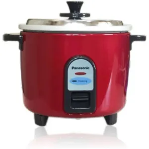 Panasonic SR-WA10 (Z9) Electric Rice Cooker

Color: Red

Capacity: 1 L

Functions: halwa a