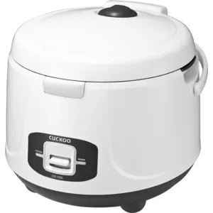 CUCKOO CR-1055 Electric Rice Cooker with Steaming Feature

Color: Black, White

Capacity: 