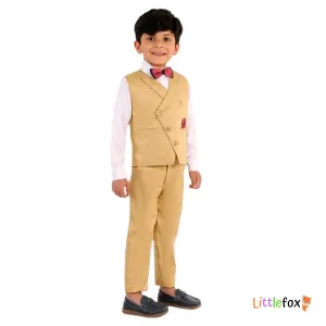 Boy's 3-Piece Partywear Cotton Suit Set