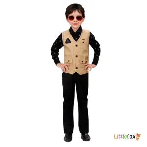 3-Piece Partywear Cotton Suit Set
