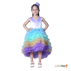 Colorful Frock Perfect for Party | Multicolour
