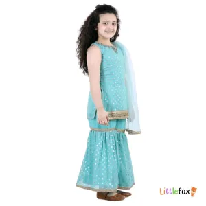 Kurta and Sharara Set for Girls