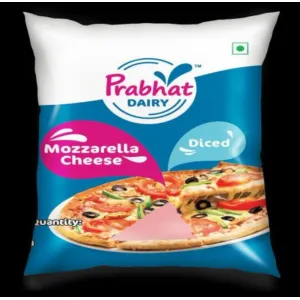 Prabhat Mozzarella Cheese Diced (1kg pack)