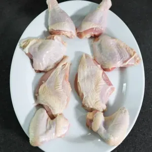 Chicken cutting with skin 250 gm