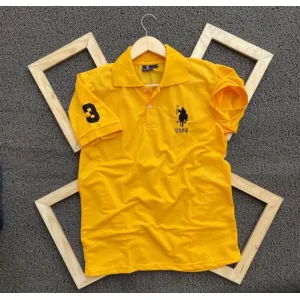 Uspolo polo tshirt yellow