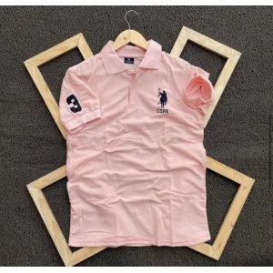 Uspolo polo tshirt peach 