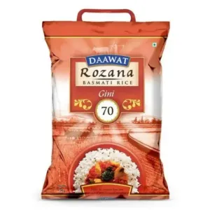 Daawat Rozana Gini (70) Basmati Rice (Long Grain)