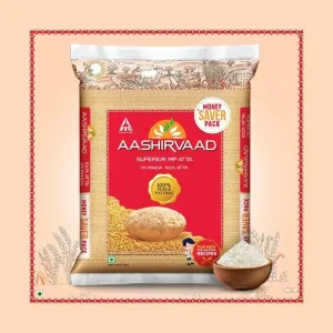 Aashirvaad Superior MP Atta (100% Atta, 0% Maida), 10 kg