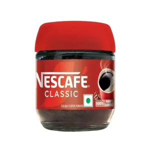 Nescafe Classic Instant Coffee – 100% Pure, Rich Taste, 24g Jar
