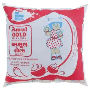 Amul Full Cream Milk, 500ml