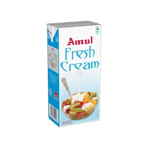 Amul Fresh Cream, Tetra Pack, 1 Litre 