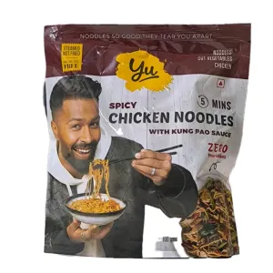Yu Spicy Chicken Noodles with Kung Pao Sauce, 100 g