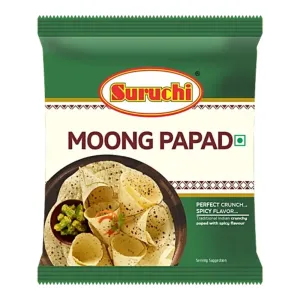 Suruchi Papad - Moong, Premium, 200g