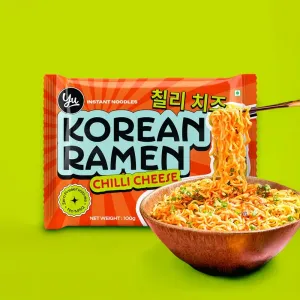 Yu Chilli Cheese Korean Ramen Instant Noodles, 100g
