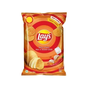 Lay's West Indies Hot n Sweet Chilli Flavour Potato Chips, 48g 