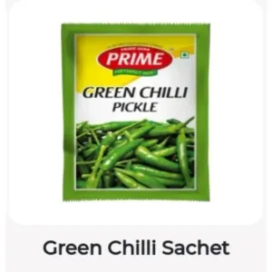 Green chilli sachet