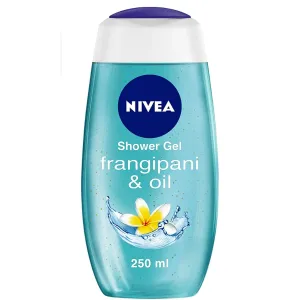 NIVEA Body Wash, Frangipani & Oil Shower Gel, Pampering Care 250ml