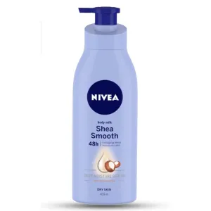NIVEA Body Lotion for Dry Skin, Shea Smooth, with Shea Butter, For Men & Women, 400 ml
