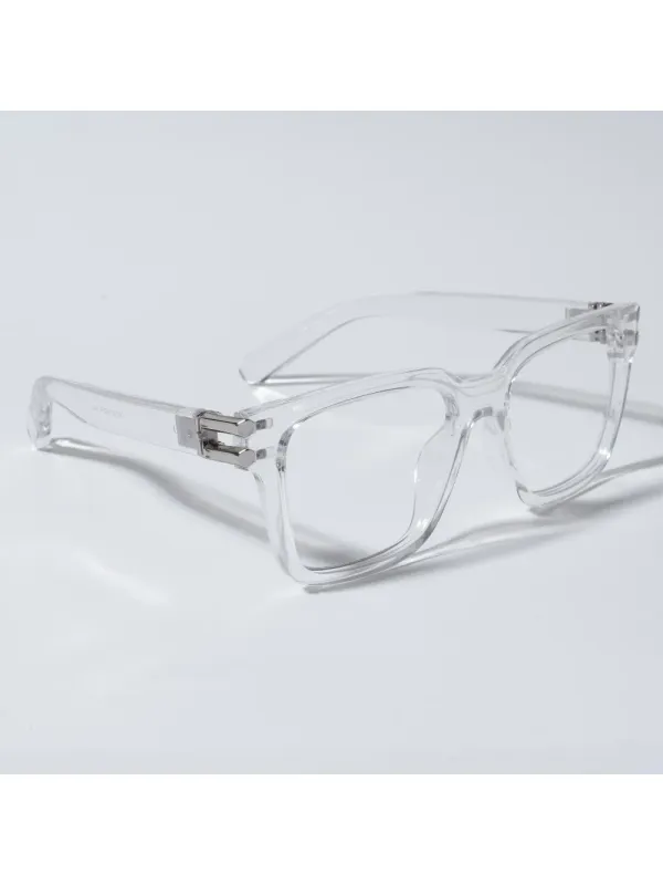 Transparent Square Eyeglasses for Men & Women