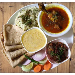 Jumbo Chicken Thali