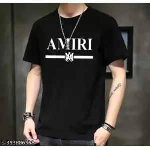 Latest & Stylish Unisex Amiri Printed Half Sleeves T-shirt