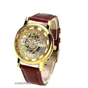 Lettest Fashionable Round Dial Analog Watch Combo For Boys/ Men