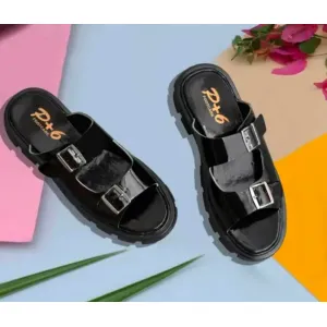 Attractive Men,s Black Slipper For Men,s