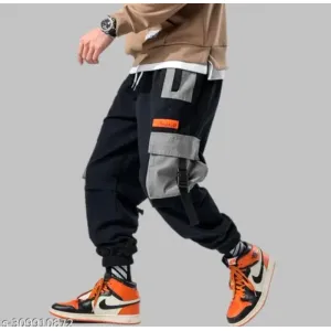 RELAXED MEN TRACK PANTS