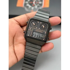 Fossil Multifunctional Square dial watch 