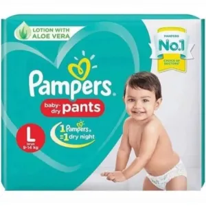 Pamper diaper pant L size