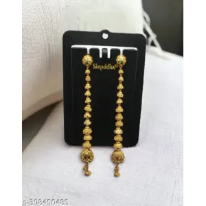 Buy gold plated jhumka earring daily use micro polish