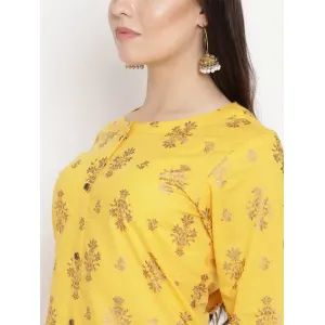 Women's Printed Cotton Kurti