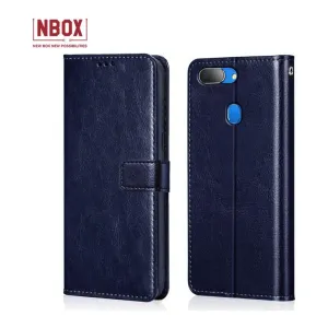 Realme 2 Flip Mobile Cover by NBOX - Blue
