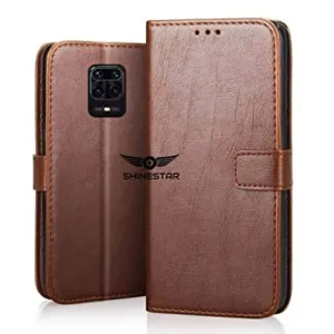 Note 9 Pro Max Flip Case PU Leather Flip Cover Wallet Case with TPU Shockproof Case Cover for Redmi Note 9 Pro/Redmi Note 9 Pro Max 