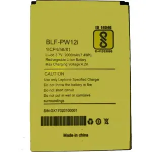 Mobile Battery For Lephone W7 BLF-PW12i